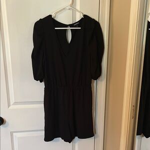 Express Black Romper